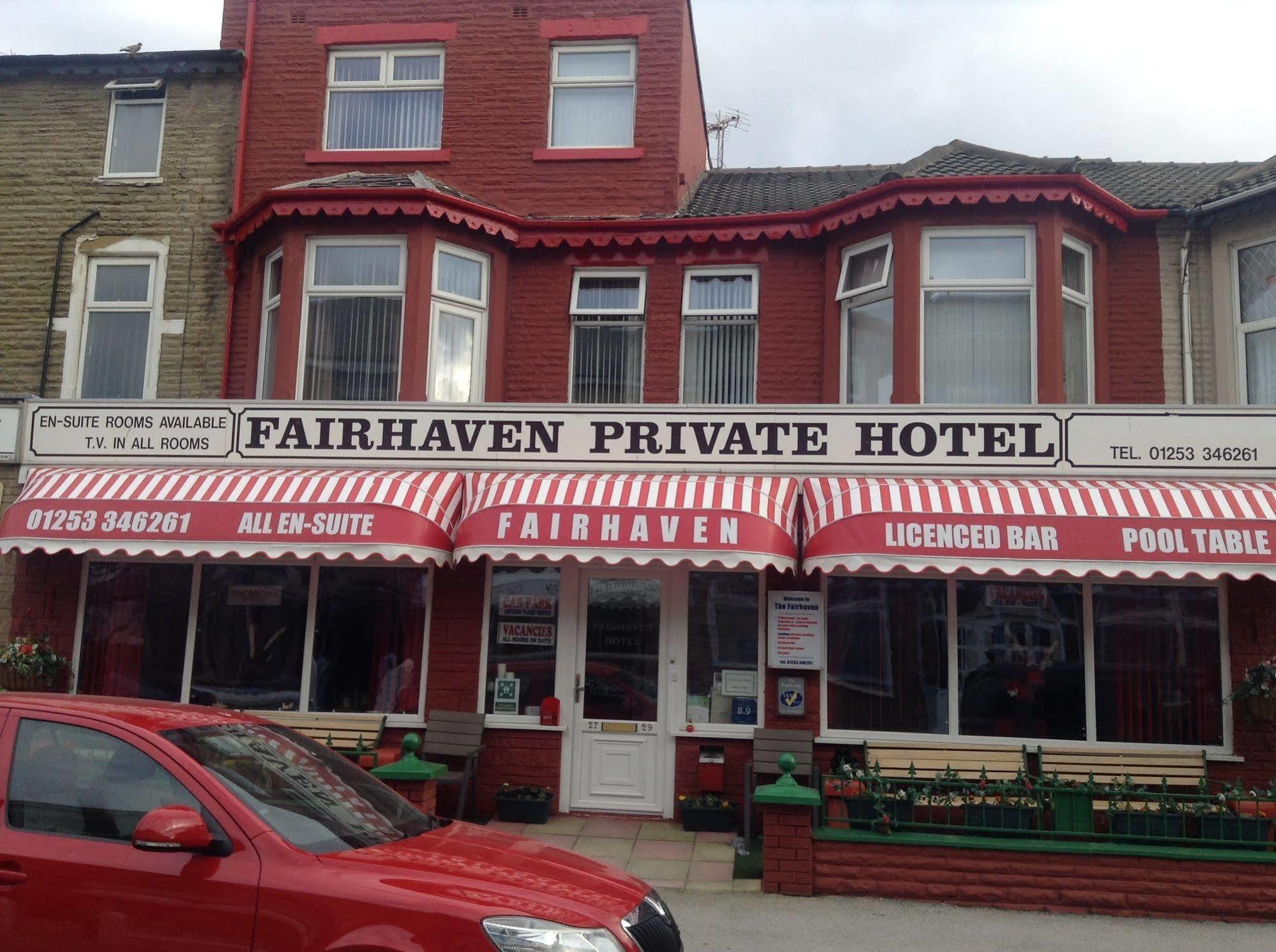 Fairhaven Hotel On Woodfield Road Блекпул Екстериор снимка
